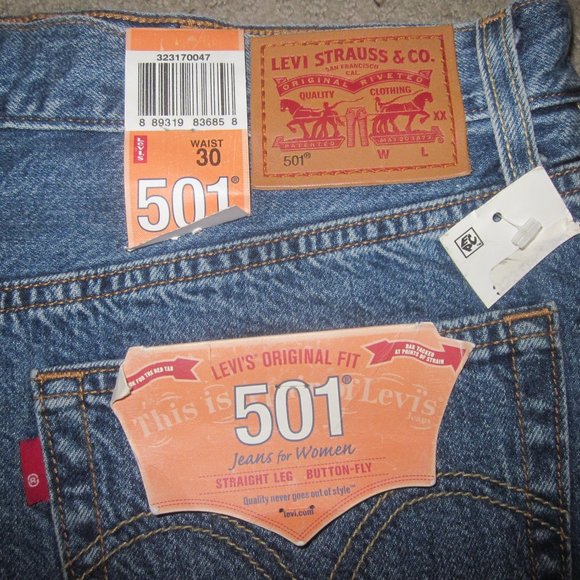 Levi's 501 Cutoff Shorts - Picture 4 of 4